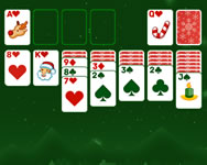 Solitaire classic christmas HTML5 jtk